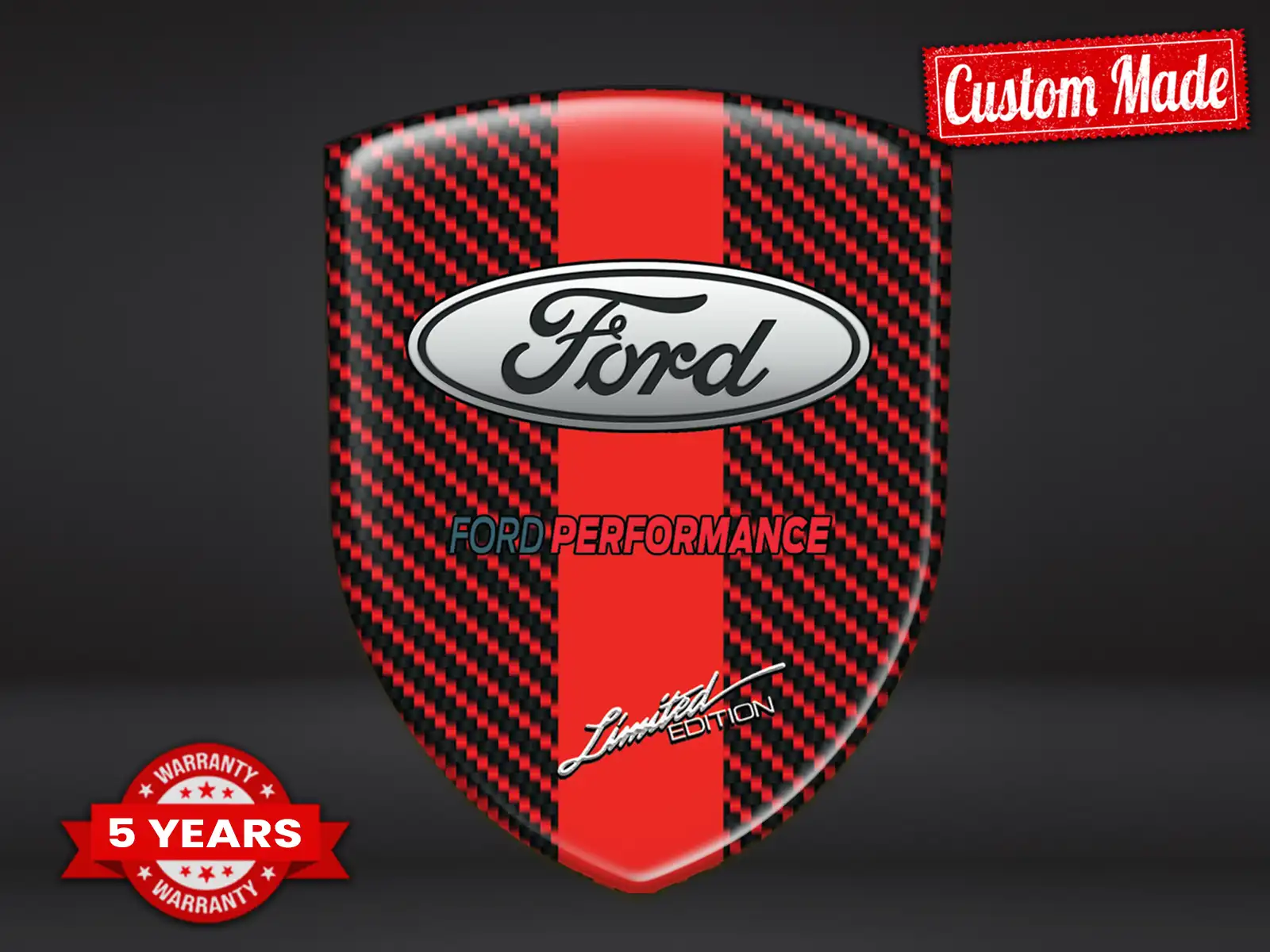 Ford Logos Silicona Auto Estilosos Máximo Pro Duradero